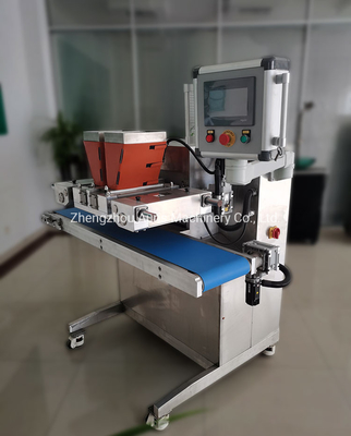6PCS Min Mesin Tuang Cokelat 304ss Coating Chocolate Depositing Line