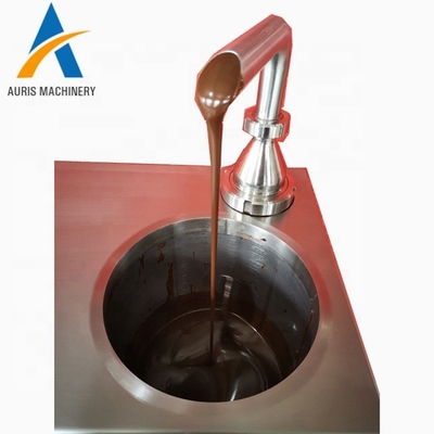 penuh otomatis kecil coklat pengatur suhu hitam hot selling coklat membuat mesin gayung untuk toko makanan penutup