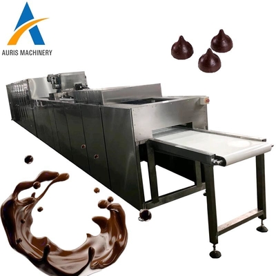 SUS304 Stainless Steel Mesin Pembuat Chip Coklat Otomatis Mesin Penyimpanan Chip Coklat