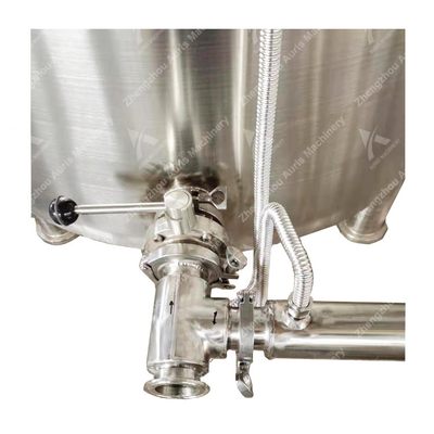 500L Memiringkan Chocolate Refiner Grinder Mesin Pembuat Cokelat Vertikal Chocolate Ball Mill