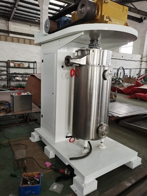 500L Memiringkan Chocolate Refiner Grinder Mesin Pembuat Cokelat Vertikal Chocolate Ball Mill