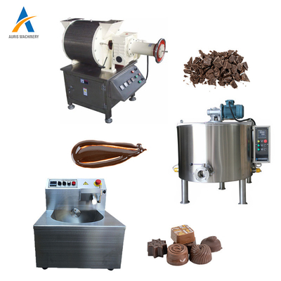 Mesin Pembuat Coklat Industri 304ss 500kg / H Mesin Pengepres Minuman Keras Kakao