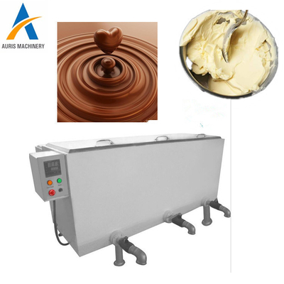 Mesin Pembuat Coklat 500L Ss316 Melting Chocolate Tempering Machine