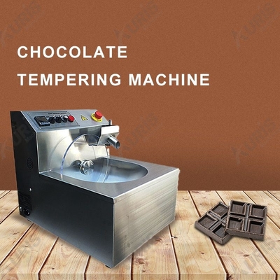 Stainless Steel 304 Mesin Pembuat Cokelat 8L 30L Temper Chocolate Machine