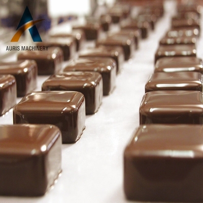 15kg 30kg 60kg Mesin Pembuat Cokelat Coating Covering Machine Untuk Kue Waffer