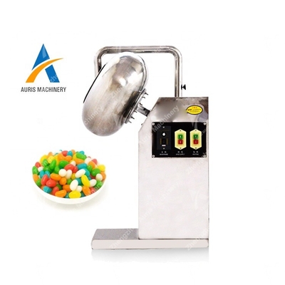 Sss304 Mesin Pembuat Cokelat Sugar Pill Pan Coating Machine Industri Makanan