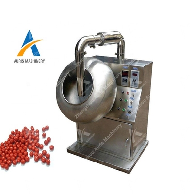 Sss304 Mesin Pembuat Cokelat Sugar Pill Pan Coating Machine Industri Makanan