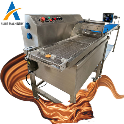 Mesin Tempering Cokelat 10m / Min Enrobing 304ss Chocolate Moulding Machine