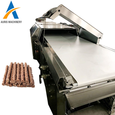 Mesin Tempering Cokelat 10m / Min Enrobing 304ss Chocolate Moulding Machine