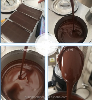 Mesin Tempering Cokelat Otomatis Black AT6 Chocolate Melter Machine
