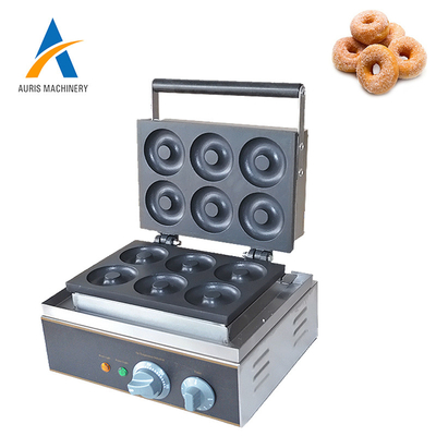 Press Plate Mesin Pembuat Donat Komersial Auto Multiple Donuts