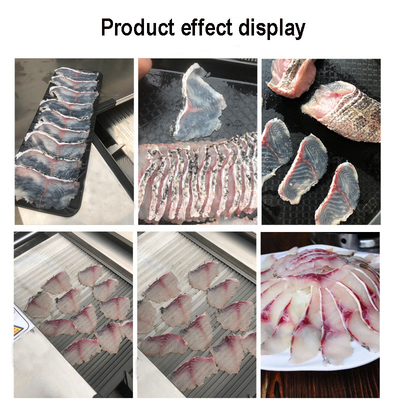 Mesin Pemotong Ikan Cod Filleting Black Carp Dengan Miring 380v