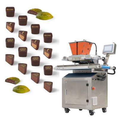 2d/3d Satu Tembakan Warna Ganda Mesin Pembuat Keripik Cokelat Dispenser Penyimpanan Cokelat
