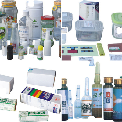 Stiker Label Anti Tamper Otomatis Mesin Pelabelan Kosmetik Mesin Pelabelan Kotak Aplikator Perekat