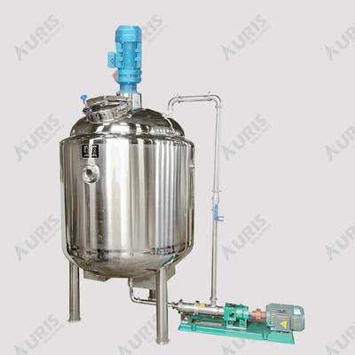 Mesin Pengaduk Vakum Stainless Steel 304ss Isian Mesin Pengemulsi Daging